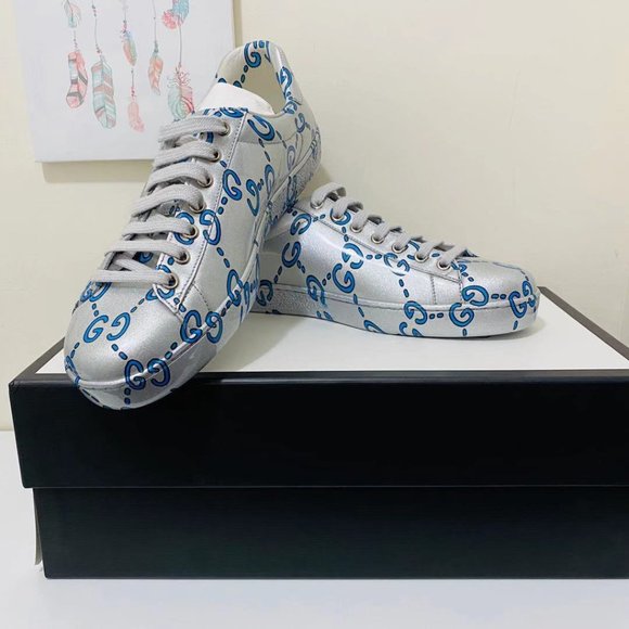 Gucci Other - GUCCI Ace GG coated leather sneakers